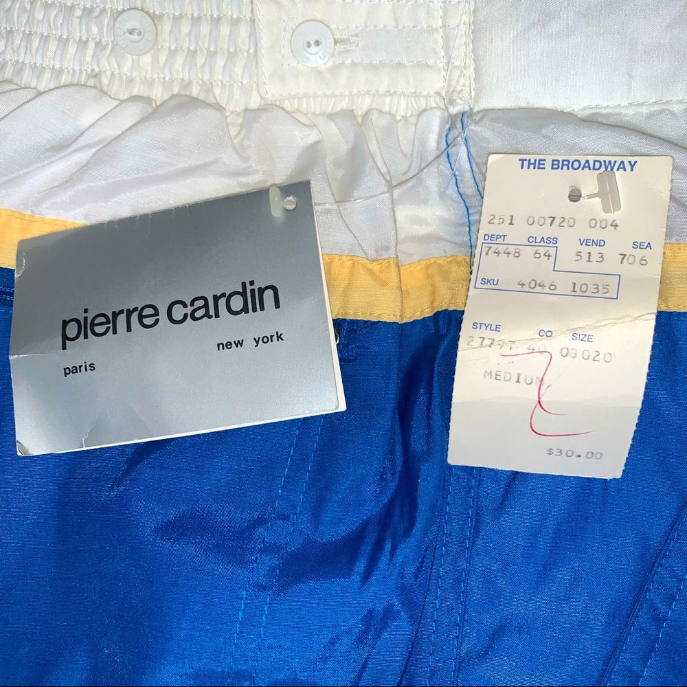 RARE NWT Vintage Pierre Cardin Swim Trunks - Sz. M - Picture 7 of 9